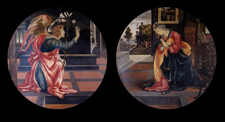 Annunciazione di Filippino Lippi