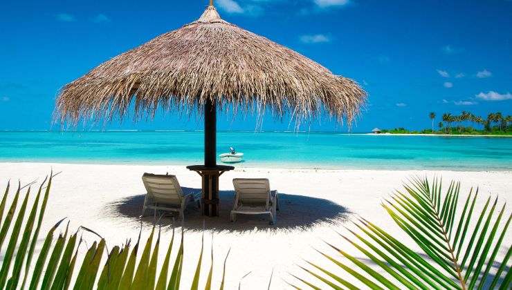 Maldive resort