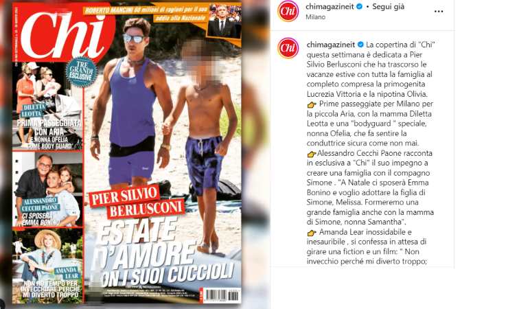 pier silvio berlusconi vacanze chi figli 