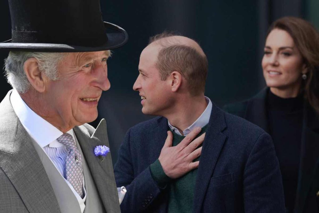 william kate reazione su re carlo