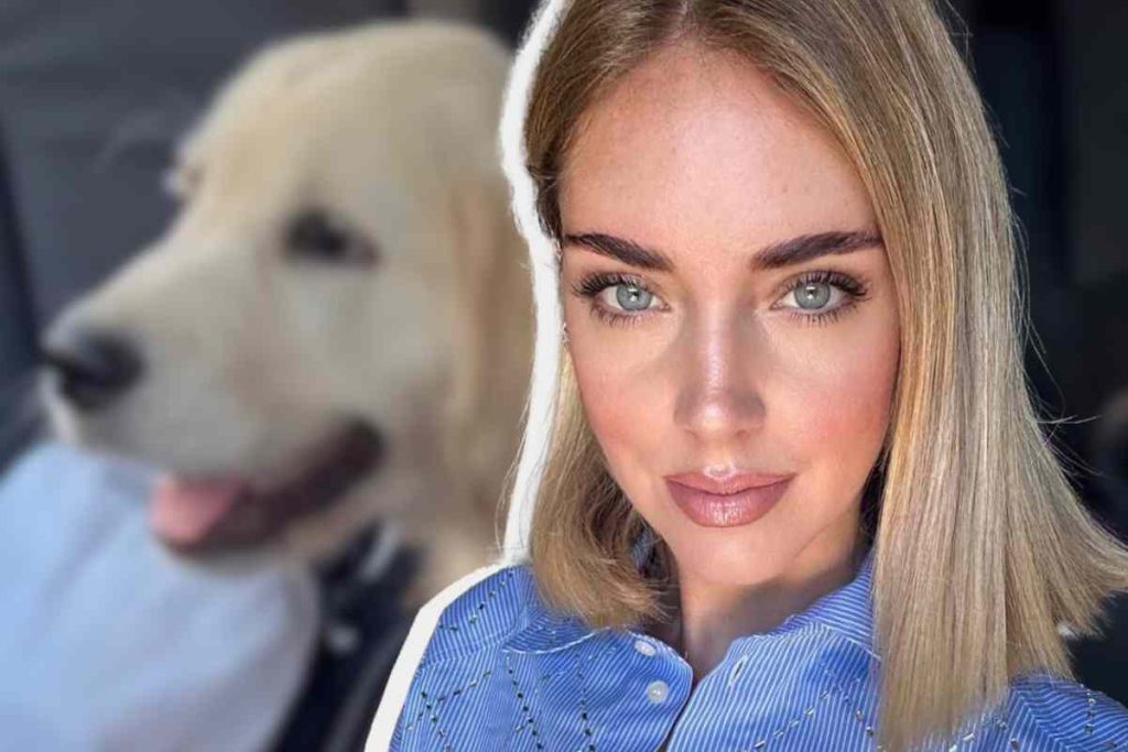 chiara ferragni cane