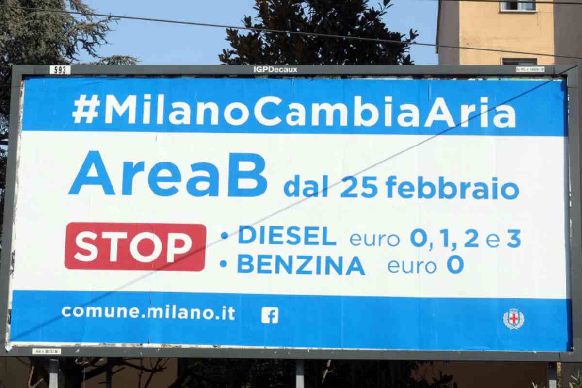 Ztl Milano restrizioni area B e area C
