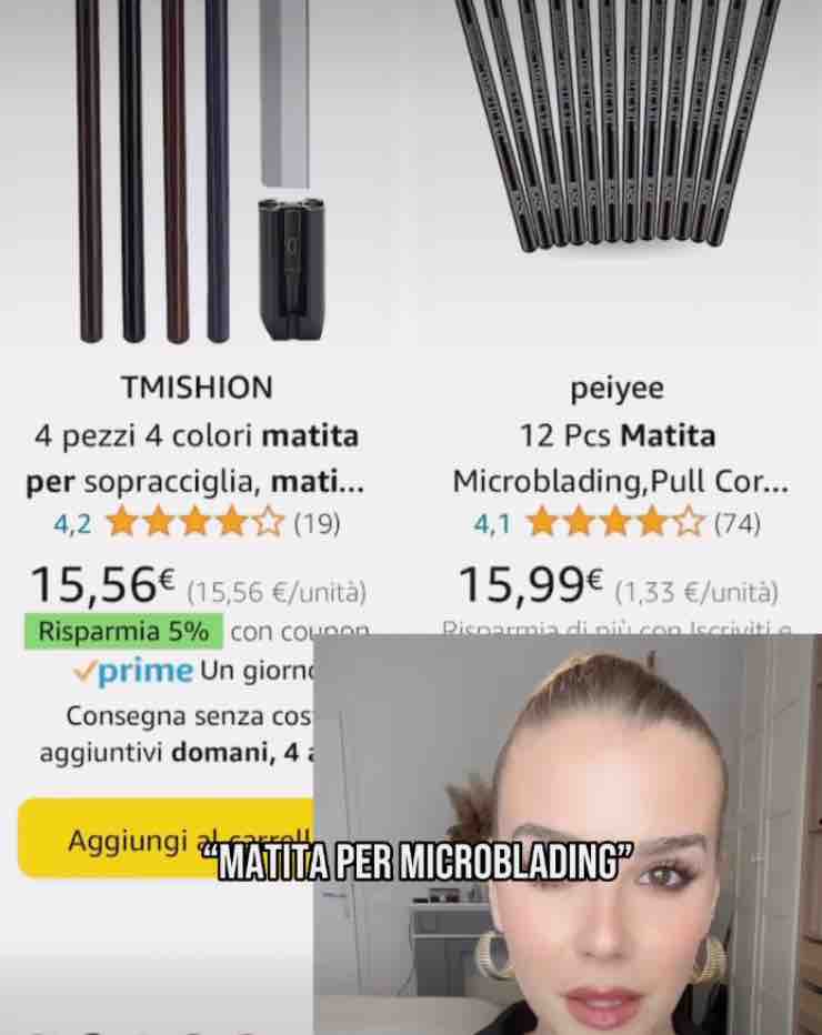 trucco matita 