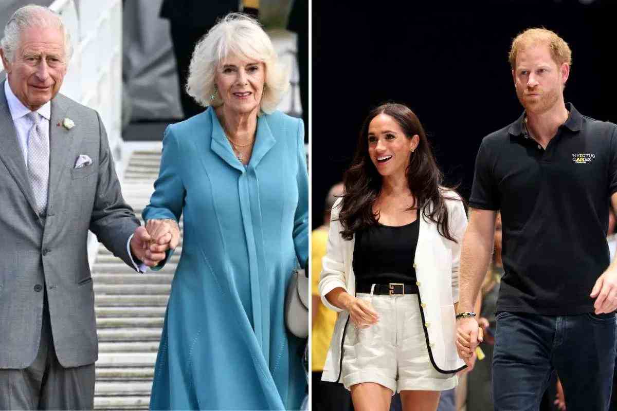 Carlo Camilla Harry Meghan 