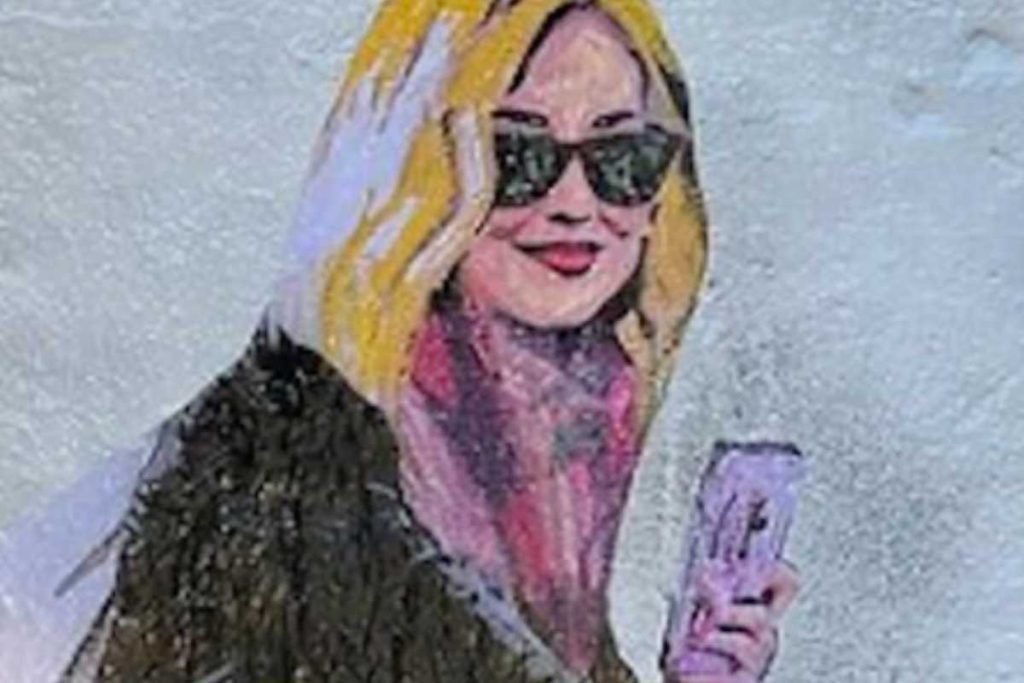 Murale Ferragni