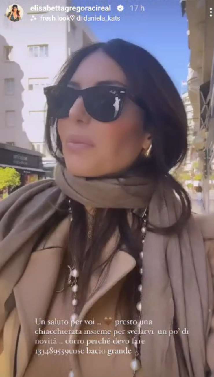 Elisabetta Gregoraci annuncia alcune novità