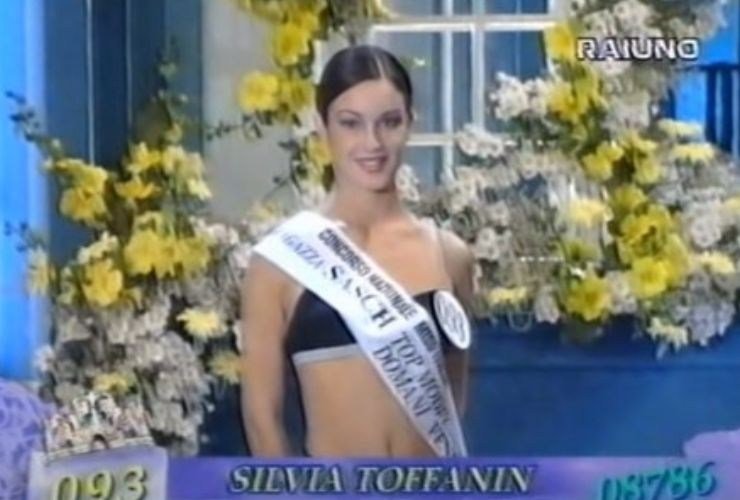 Silvia Toffanin Miss Italia foto amarcord