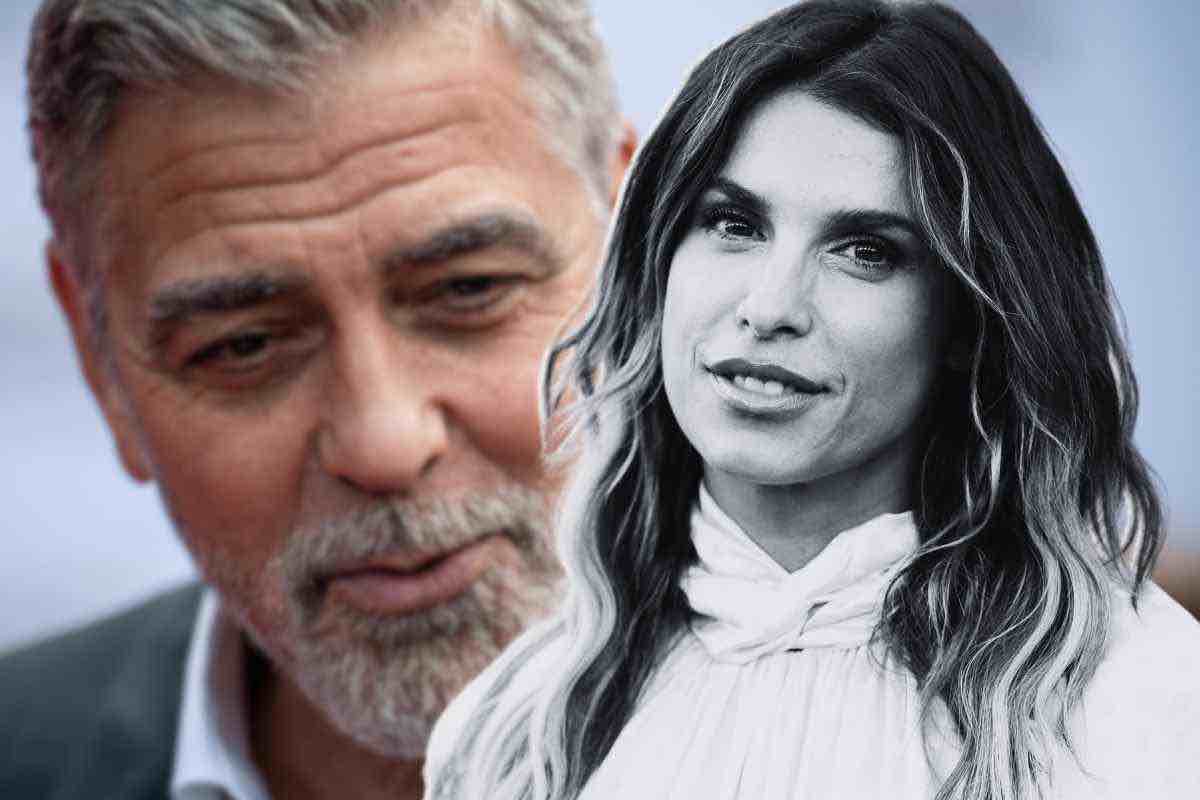 elisabetta canalis george clooney