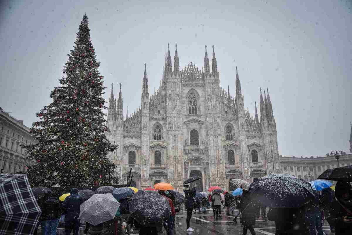 Milano Neve Duomo