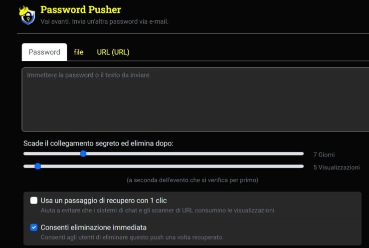 Password Pusher: cos'è e come funziona la piattaforma per generare e condividere password in massima sicurezza 