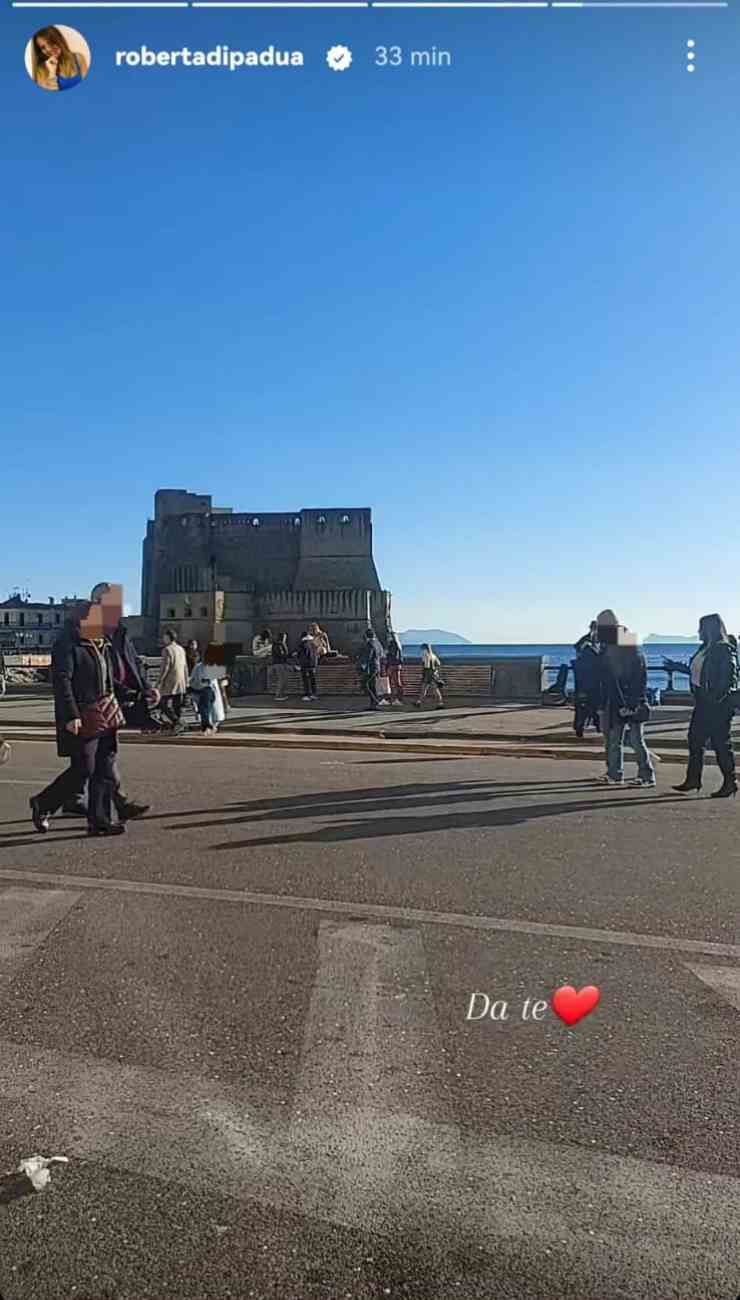 roberta di padua incontro a napoli 