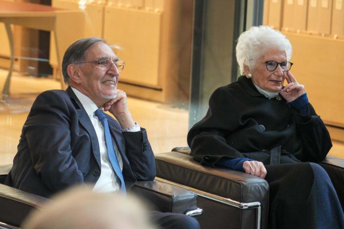 Lilian Segre e Ignazio La Russa