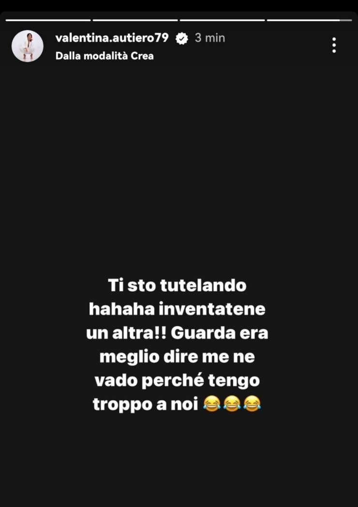 Valentina Autiero critica Mario
