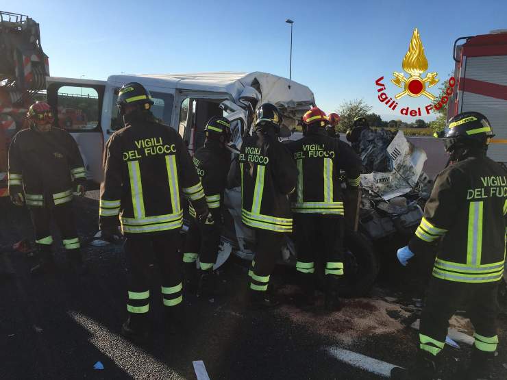 Incidente sulla A4 tra Bergamo e Dalmine