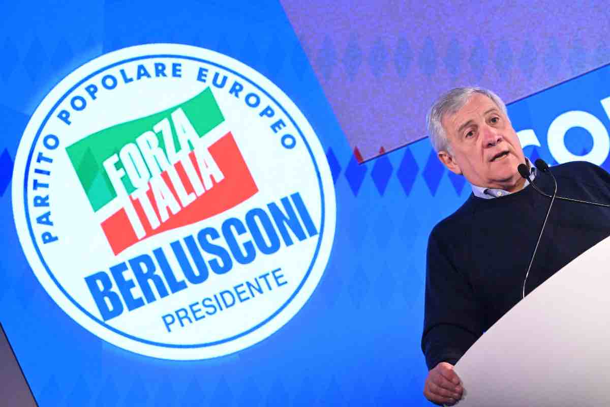 Tajani Forza Italia