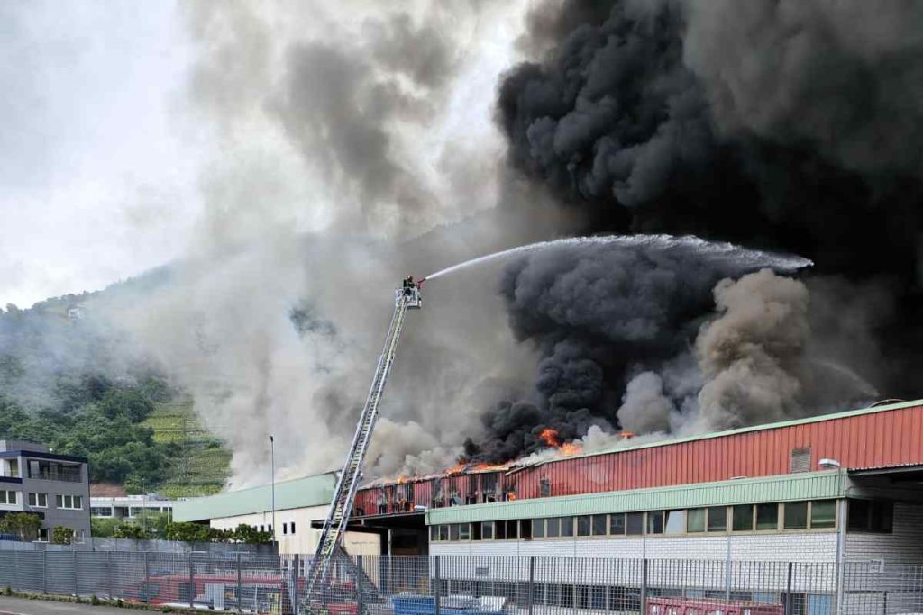 Incendio al carcere di Monza