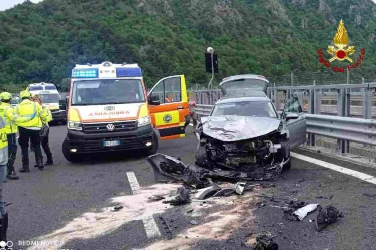 ubriaco autostrada