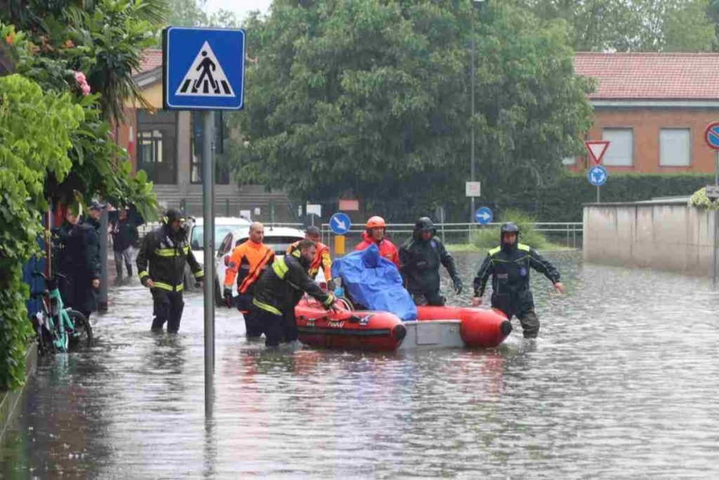 Stato di calamità per il maltempo in Lombardia