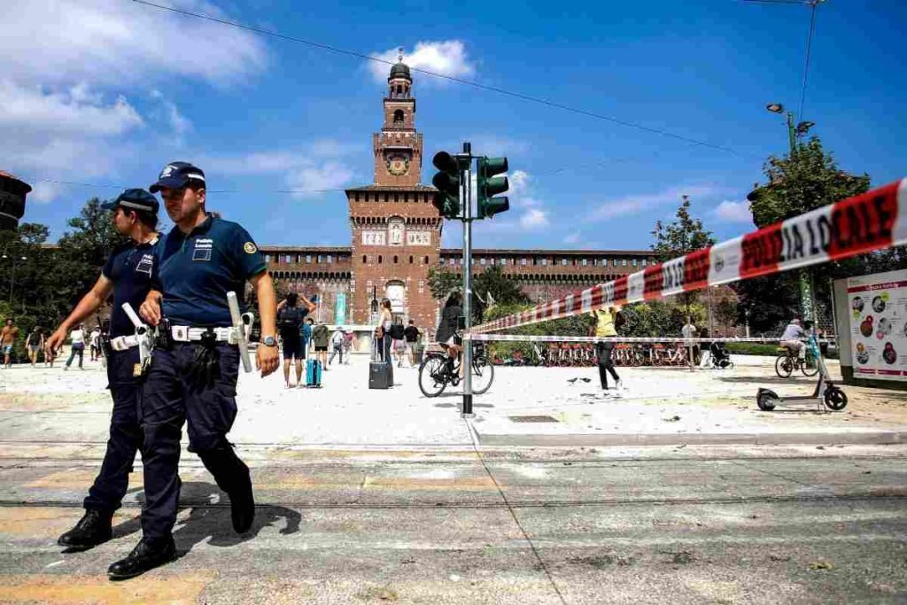 manager suicida Castello Sforzesco