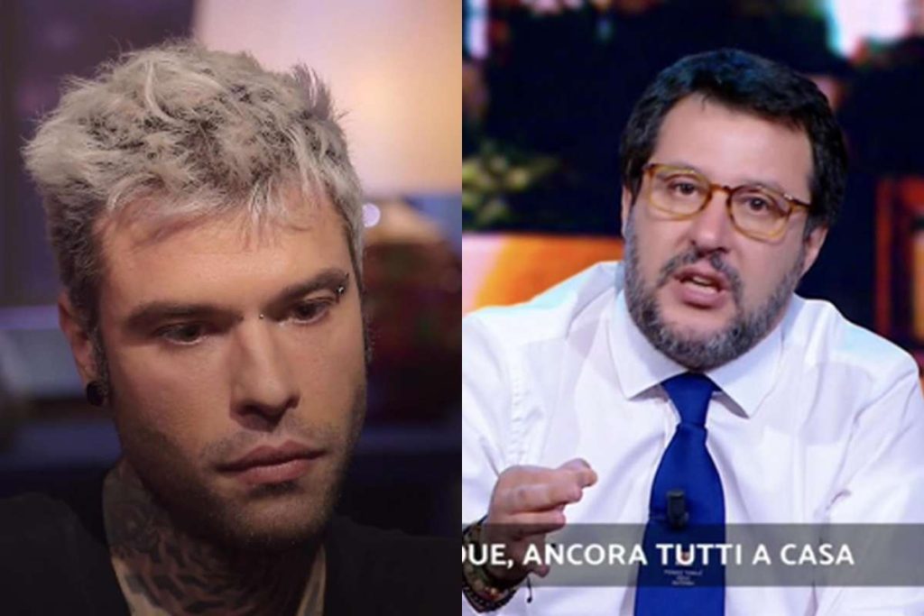 fedez scherzo salvini video