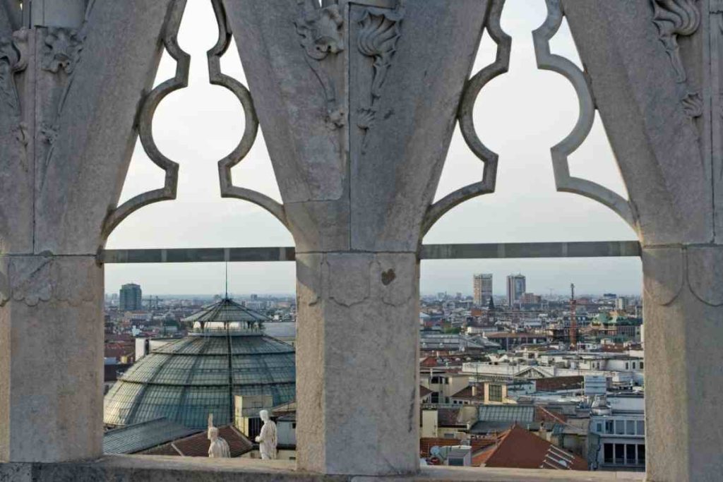 Milano vista dall'alto