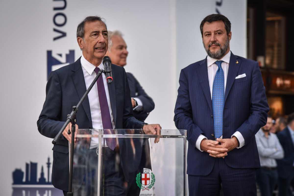 Botta e risposta tra Sala e Salvini