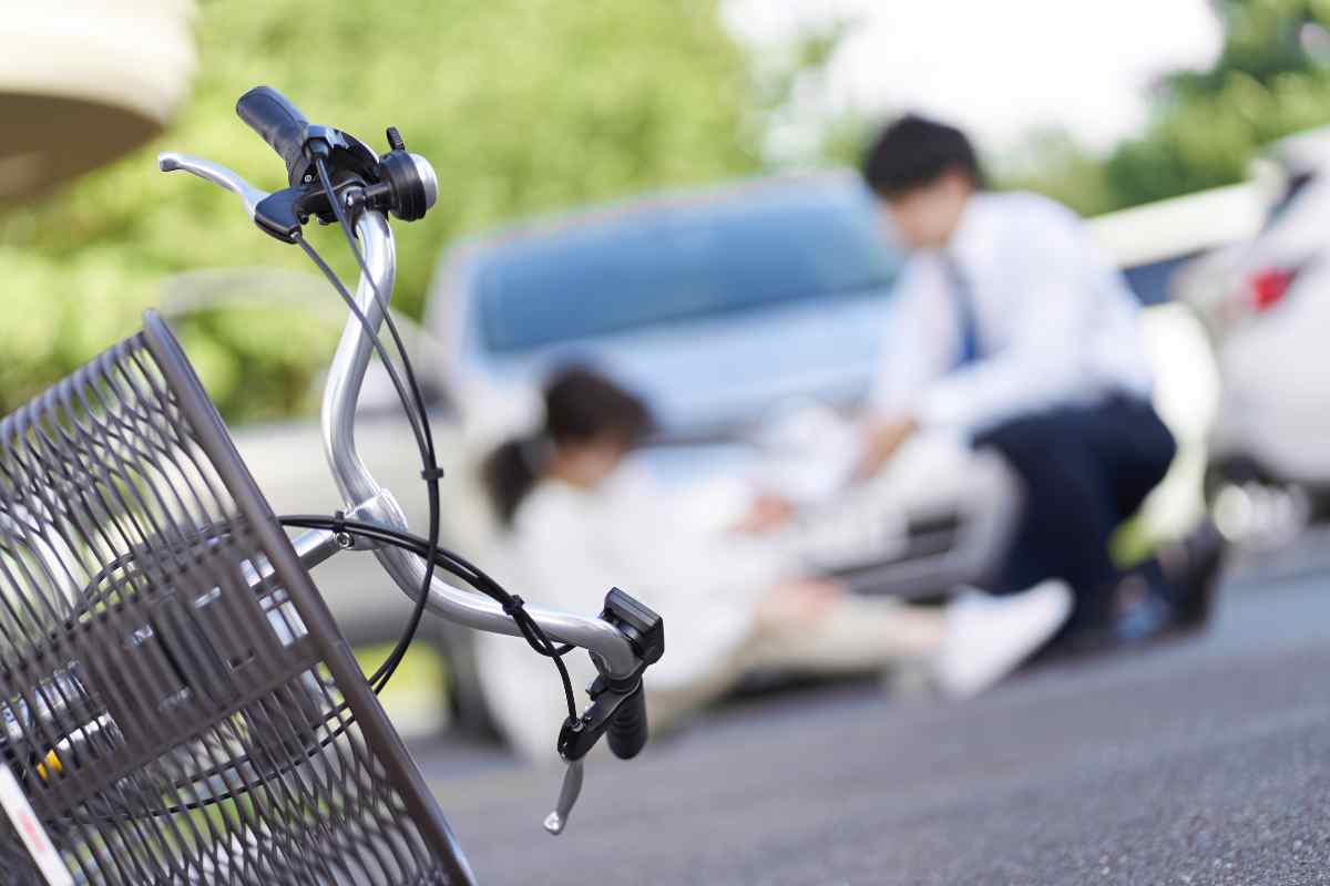 Bicicletta evitare incidenti milano