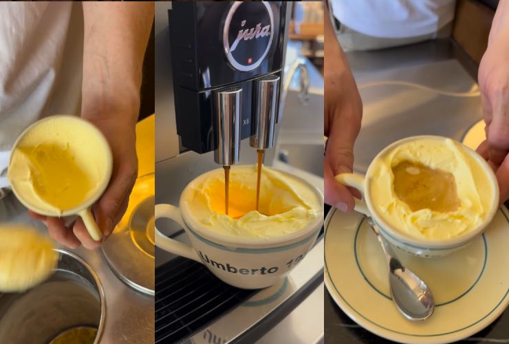 Affogato al caffè Umberto Gelateria