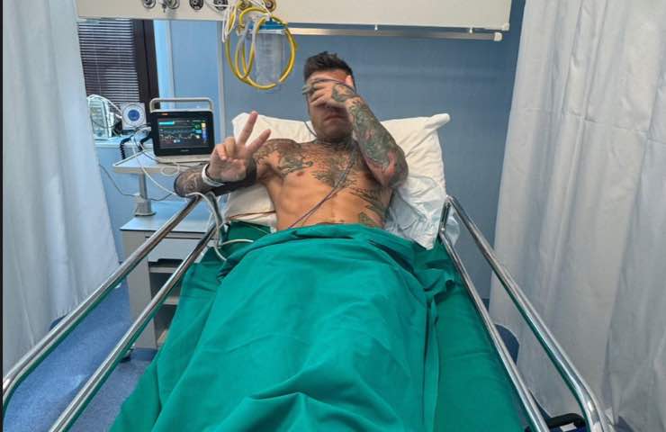 Fedez ospedale