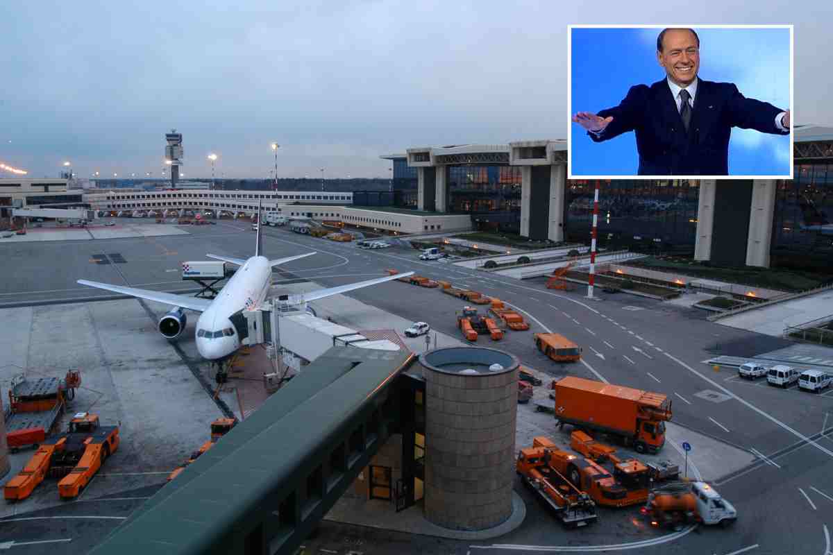 L'aeroporto di Malpensa è intitolato a Silvio Berlusconi