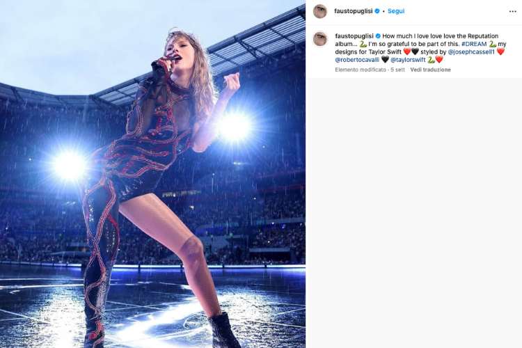 Taylor Swift chi è il desiner