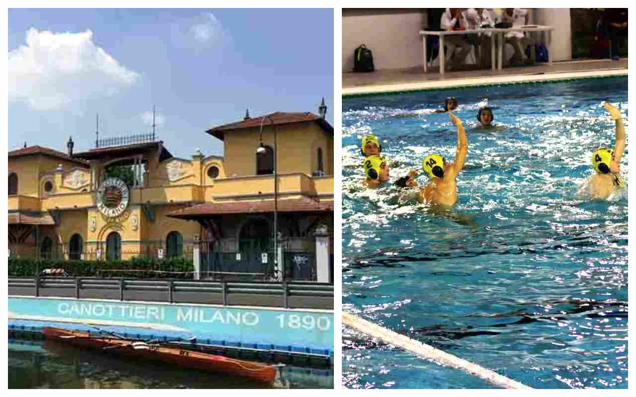 pugno alla mamma dell'atleta