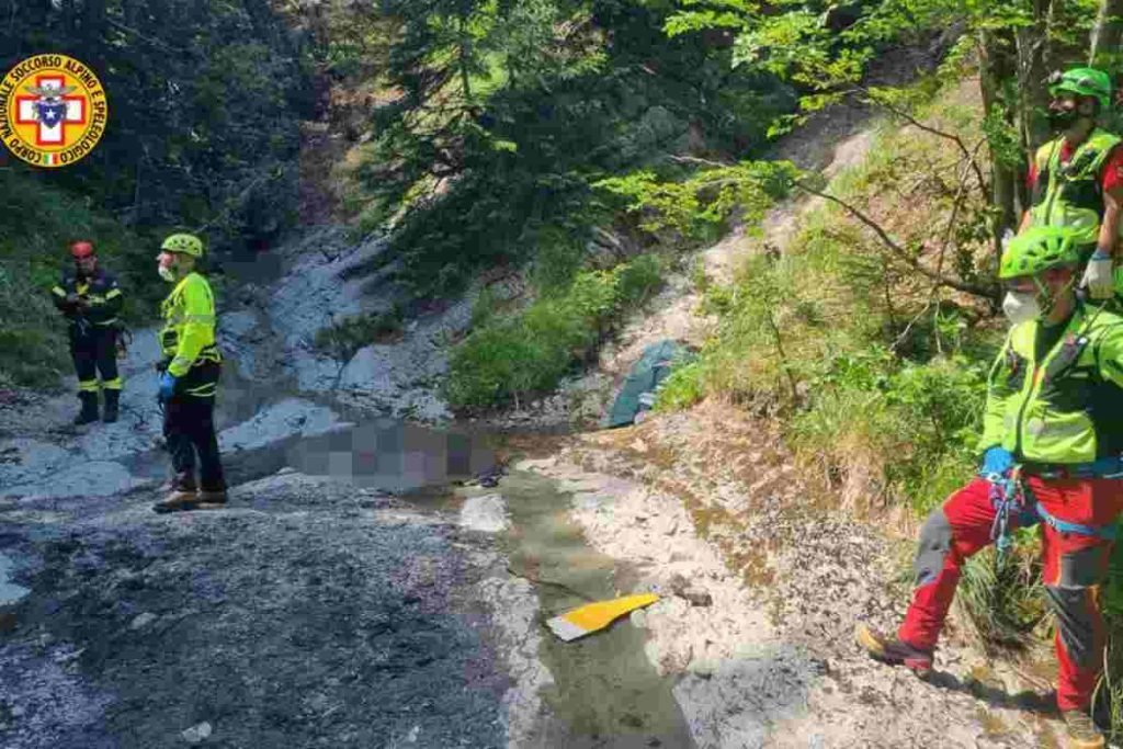 alpinista morto