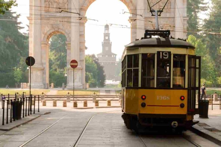 Milano in tram