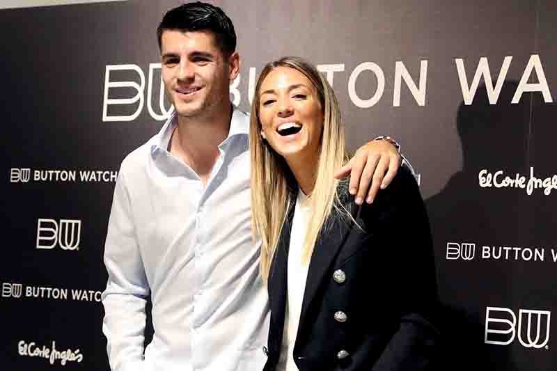 Alvaro Morata Alice Campello