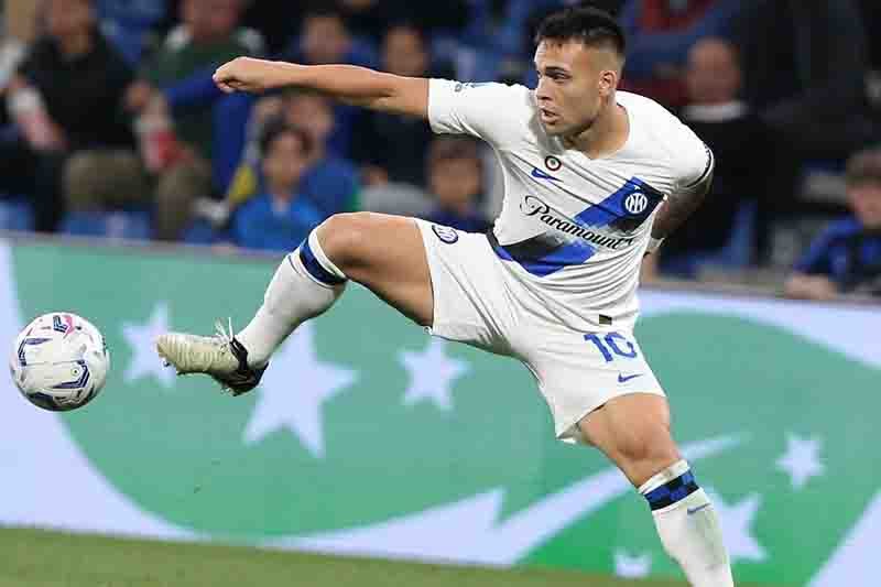 Inter Lecce Lautaro Martinez