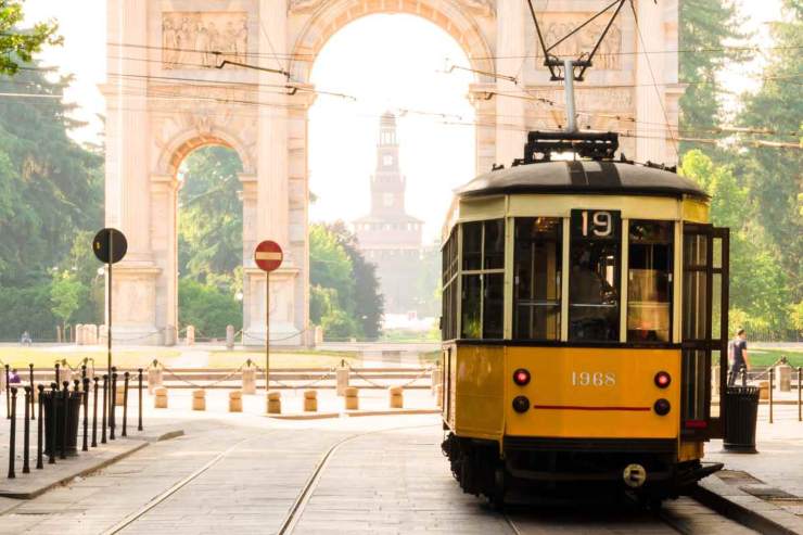 Tram Milano tour