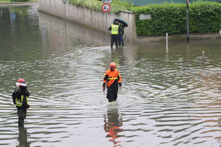 Nuova allerta meteo a Milano