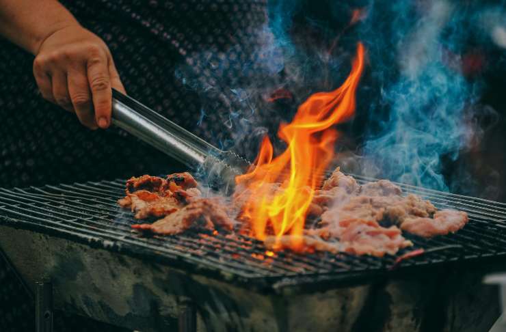 Ritorno di fiamma con il barbecue