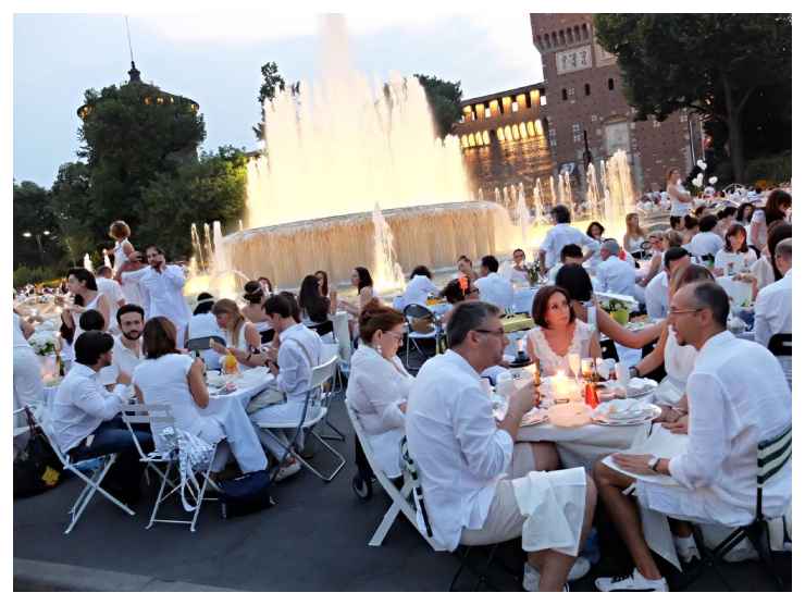 cena in bianco