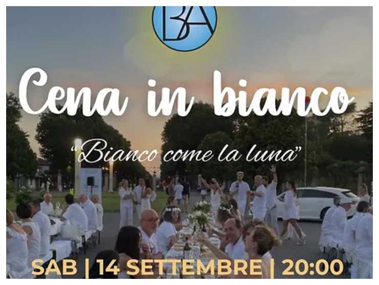 cena in bianco