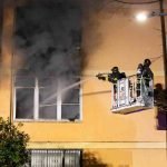 Incendio nel milanese