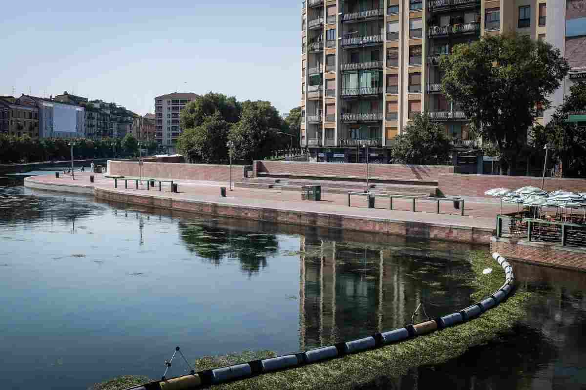 La situazione delle acque del Naviglio