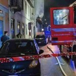 Incendio Magazzino Cinese via Cantoni