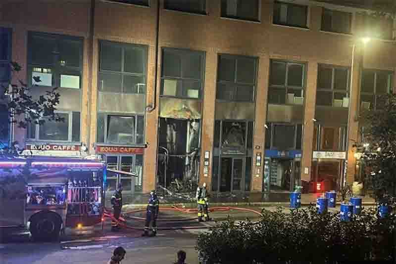 Milano Incendio Ripa Porta Ticinese