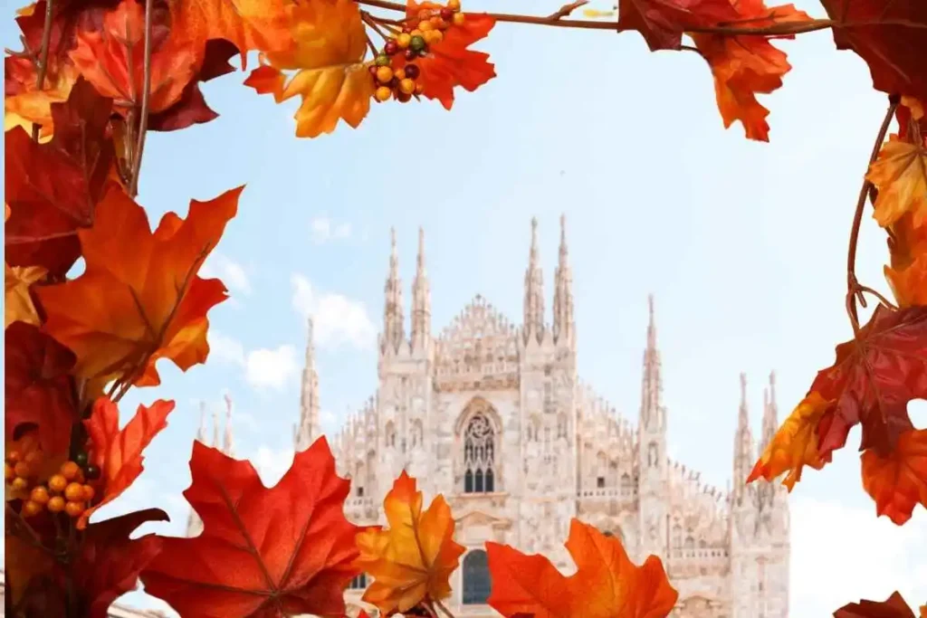 Milano foglie autunno