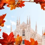 Milano foglie autunno