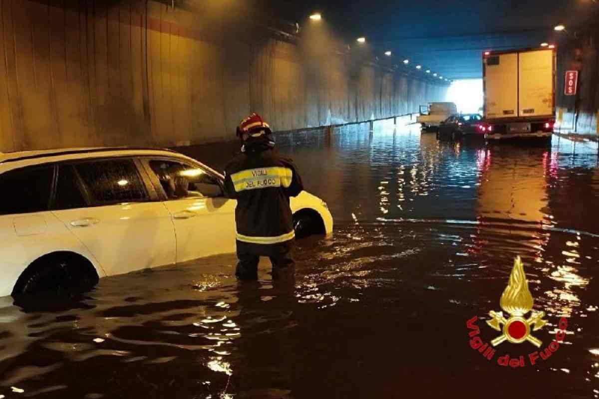 Allerta per rischio idraulico a Milano