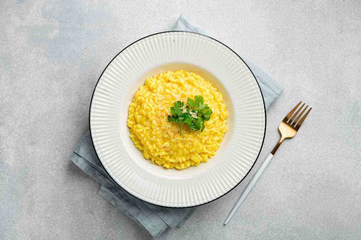 Risotto milanese