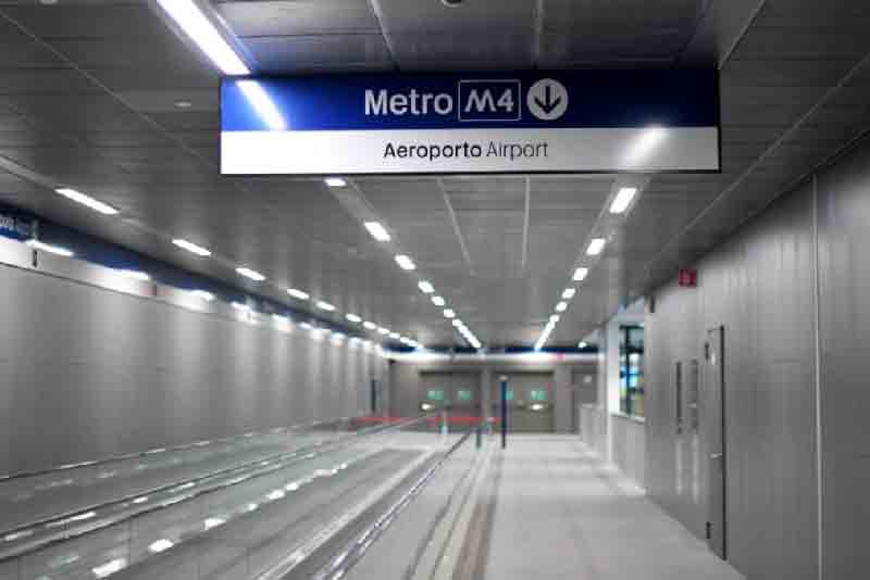 Metropolitana M4 Linea Blu